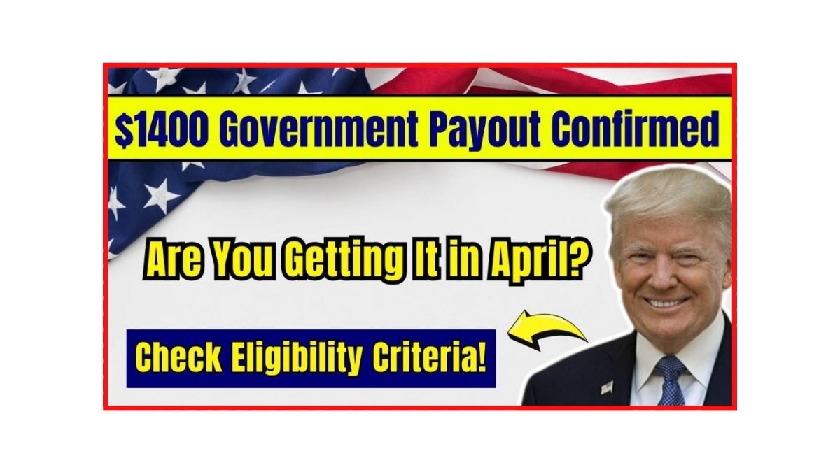 Government Payout Confirmed